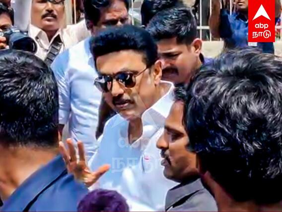MK Stalin Meet Public | ”கோபப்படாதீங்க..” கடுமையாக நடந்துக்கொண்ட காவலர்.. அதட்டிய முதல்வர்