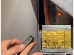 दुबई से आई फ्लाइट में 2 करोड़ का सोना बरामद, टॉयलेट के सिंक के नीचे ऐसे छिपा कर रखा था तस्करी