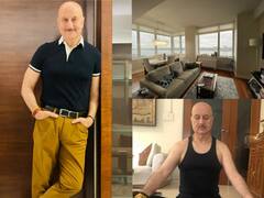 Anupam Kher House Pics: मुंबई के सी-फेसिंग लग्जरी हाउस में रहते हैं अनुपम खेर, देखिए एक्टर के घर की इनसाइड फोटोज