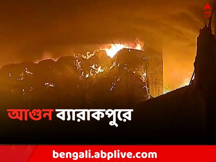 North 24 Parganas News Massive fire breaks out in Barrackpore Factory Barrackpore News: দোলের মাঝেই বিধ্বংসী আগুন ব্যারাকপুরে