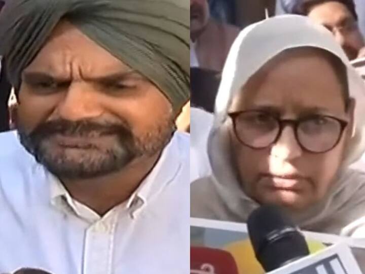 Getting Threats That I Will Be Killed Before April 25: Sidhu Moosewala's Parents Protest Outside Punjab Assembly AAP bhagwant mann Getting Threats That I Will Be Killed Before...: Sidhu Moosewala's Father Protests Outside Punjab Assembly