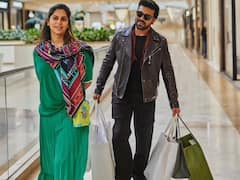 ఎంతటి స్టారైనా భర్తగా బ్యాగులు మోయాల్సిందే - చరణ్, ఉపాసన షాపింగ్ ఫొటోలు వైరల్