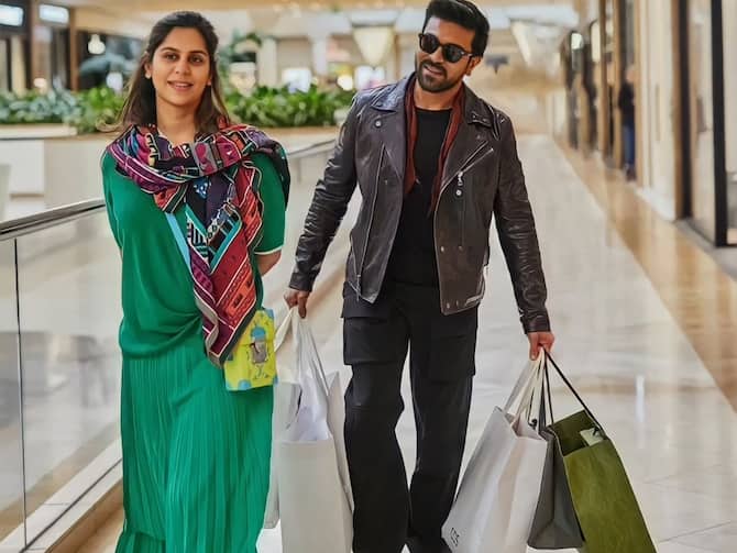 Upasana Konidela Tweet About Her Day Out With Ram Charan Wishes | Upasana  Ram Charan: గ్లోబల్ స్టార్ అయినా భర్తగా బ్యాగులు మోయాల్సిందే.. వైరల్  అవుతోన్న చరణ్-ఉపాసన షాపింగ్ ఫోటోలు