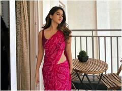 Nabha Natesh: గులాబీ రంగు చీరలో నభా నటేష్ అందాల విందు