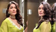 Pics: ખૂબ જ સુંદર છે મૃણાલ ઠાકુરનો દેશી અવતાર, તેની કિલર સ્ટાઈલ જોઈને ચાહકો બેકાબૂ