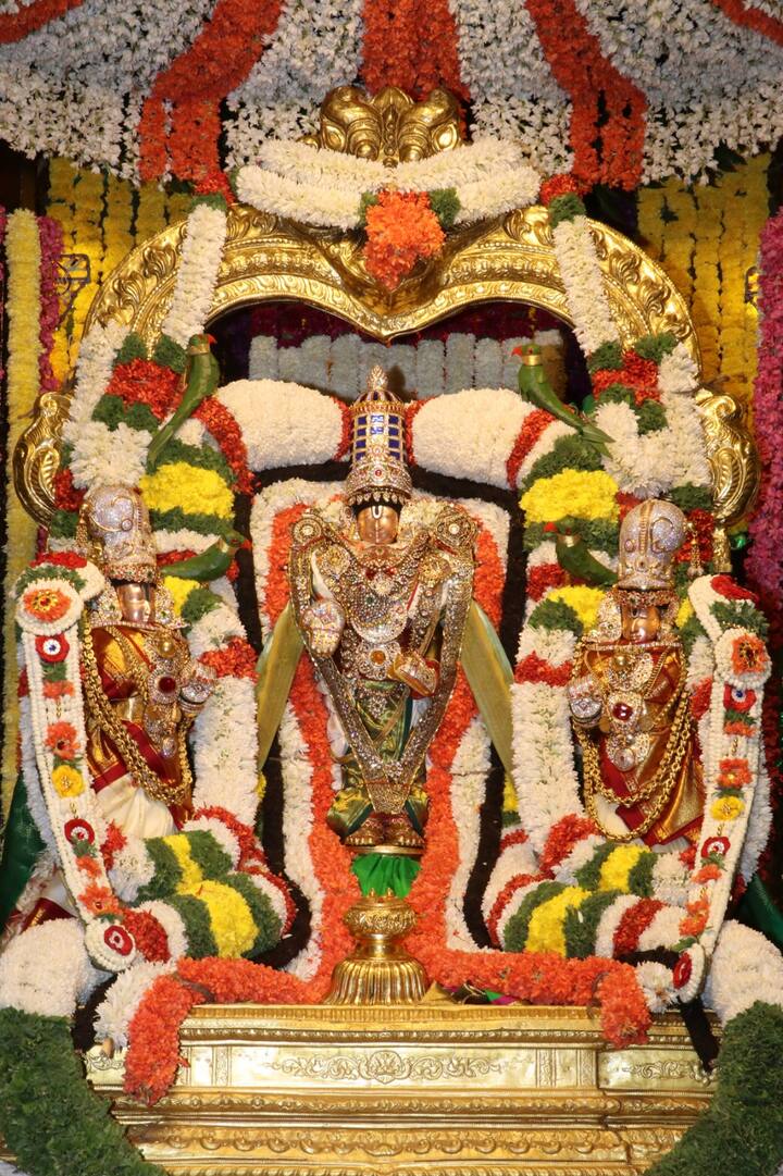 చివరి రోజు మలయప్ప స్వామి వారు శ్రీదేవి, భూదేవి సమేతంగా తె‌ప్పపై విహ‌రించి భక్తులకు కనువిందు చేశారు.