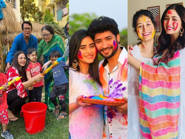 Holi 2023: আজ ৭ মার্চ। গোটা দেশ মেতেছে দোল উৎসবে। রঙিন ছবি সোশ্যাল মিডিয়ায়। ছবি পোস্ট তারকাদেরও।