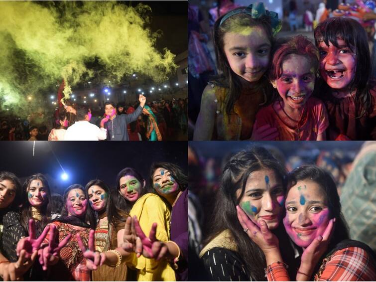 Holi In Pakistan Hindu Community Celebrates Festival Of Colours In Karachi
