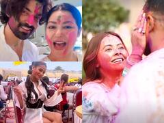 Poonam Pandey से लेकर देबीना-देबोलीना तक... ऐसे होली एंजॉय कर रहे सेलेब्स, फैंस को भी किया विश