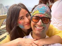 विक्की कौशल ने पत्नी और साली के साथ जमकर खेली होली, रंगों में डूबा दिखा पूरा परिवार