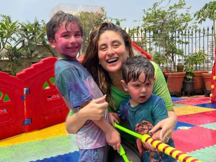 Kareena Kapoor Holi 2023: होली के खास त्यौहार का जश्न हर कोई मना रहा है. इस बीच बॉलीवुड एक्ट्रेस करीना कपूर खान ने अपनी फैमिली के साथ होली को सेलिब्रेट किया है.