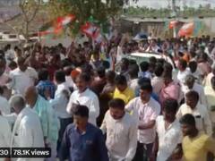 भाजप आमदाराचा मुलगा 40 लाखांची लाच घेताना ताब्यात, आमदाराला अटकपूर्व जामीन मंजूर; कार्यकर्त्यांकडून जल्लोषात स्वागत