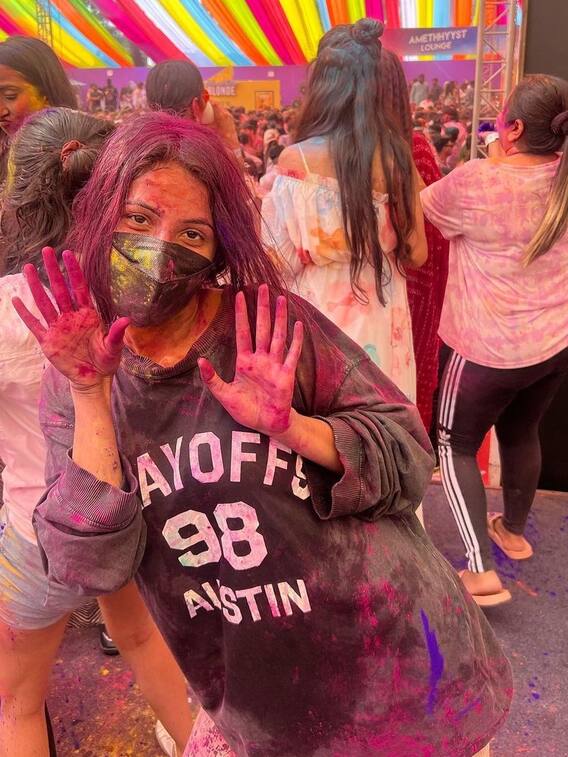 ऐसी रही शहनाज की हैप्पी वाली होली