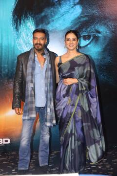 Ajay Tabbu: এই প্রথম হিন্দি ছবির ট্রেলার আইম্যাক্স থ্রিডিতে, অনুরাগীদের মন কাড়লেন অজয়, তব্বু