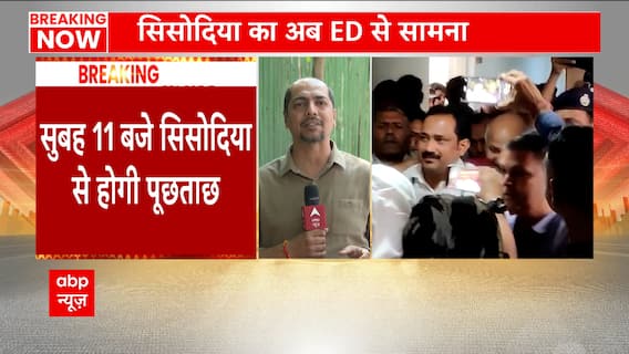 Delhi News : ED questions Manish Sisodia inside Tihar jail | Abp news
