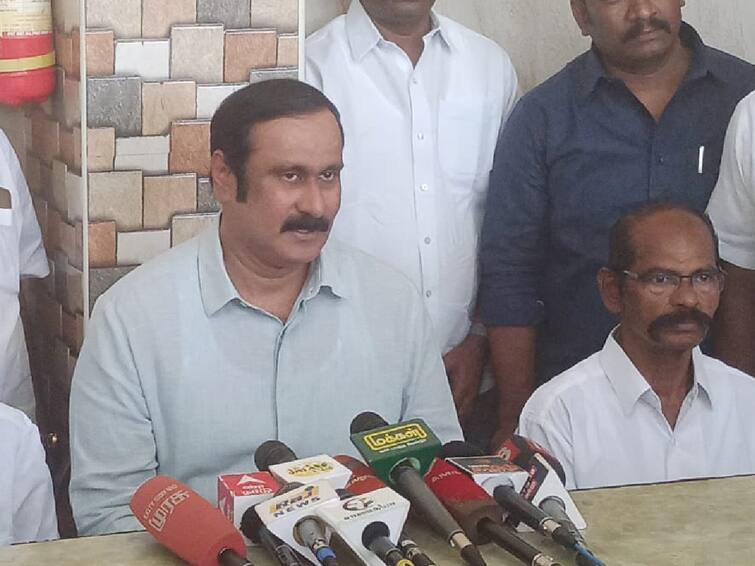 TN Agriculture Minister is acting as broker for NLC Anbumani Ramadoss Anbumani Ramadoss: தமிழ்நாடு வேளாண் அமைச்சர் என்.எல்.சி. தரகராக செயல்படுகிறார் - அன்புமணி குற்றச்சாட்டு