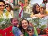 Celebrities holi celebration : ஹோலி பண்டிகையை ஜாலியாக கொண்டாடிய சினிமா பிரபலங்கள்!
