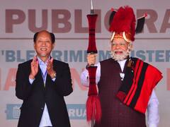Nagaland Oath Ceremony Live: थोड़ी देर में नेफ्यू रियो लेंगे नगालैंड के सीएम पद की शपथ, पीएम मोदी समेत ये दिग्गज नेता मंच पर रहेंगे मौजूद