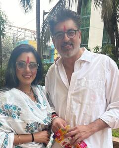 Holi 2023: अनुपमा-अनुज पर चढ़ा इश्क का रंग, रियल लाइफ पार्टनर के साथ रोमांटिक अंदाज में खेली होली