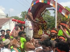 Masi Magam 2023: Muslims Welcome Lord Srimushnam Poovaraga During Procession In TN's Cuddalore