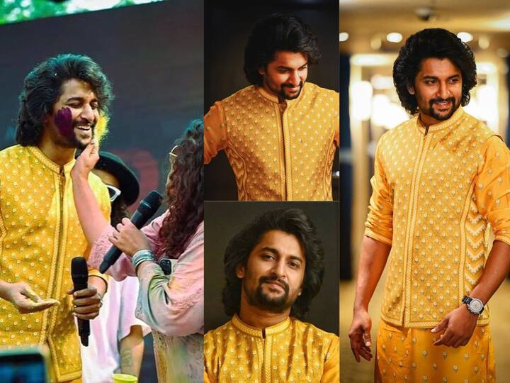 Actor Nani: பிரபல தெலுங்கு நடிகர் நானி, இந்த வருடத்தின் ஹோலி பண்டிகைளை வண்ண மயமாக கொண்டாடியுள்ளார்.