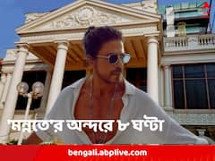 ‘পাঠান’ দর্শনে গুজরাত থেকে মুম্বইয়ে, দেওয়াল বেয়ে সটান ‘মন্নতে’র অন্দরে, তার পর...