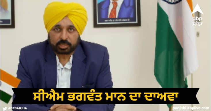 CM Bhagwant Mann claims that the law and order situation in Punjab is much better than the states ruled by BJP and Congress. Punjab News: ਸੀਐਮ ਭਗਵੰਤ ਮਾਨ ਦਾ ਦਾਅਵਾ, ਪੰਜਾਬ 'ਚ ਲਾਅ ਐਂਡ ਆਰਡਰ ਦੀ ਹਾਲਤ ਭਾਜਪਾ ਤੇ ਕਾਂਗਰਸ ਦੇ ਸ਼ਾਸਨ ਵਾਲੇ ਸੂਬਿਆਂ ਨਾਲੋਂ ਕਿਤੇ ਬਿਹਤਰ