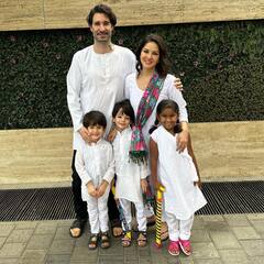 Sunny Leone : குடும்பத்தினருடன் குதுகலமாக ஹோலி கொண்டாடிய சன்னி லியோன்..லைக்ஸ் மழை பொழியும் ரசிகர்கள்!