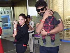 Nayanthara Kids: बच्चों का चेहरा छुपाती दिखीं नयनतारा, एयरपोर्ट पर फैमिल संग स्पॉट हुईं 'जवान' एक्ट्रेस, देखें फोटो