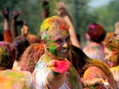Holi 2023: Foreigners Along With Locals Celebrate Festival Of Colours In Delhi. SEE PICS