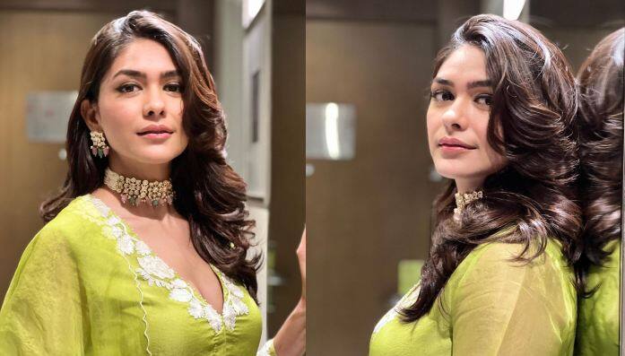 Mrunal Thakur Pics: ਟੀਵੀ ਕਰੀਅਰ ਤੋਂ ਬਾਲੀਵੁੱਡ ਤੱਕ ਦਾ ਸਫਰ ਤੈਅ ਕਰਨ ਵਾਲੀ ਅਦਾਕਾਰਾ ਮ੍ਰਿਣਾਲ ਠਾਕੁਰ ਹਮੇਸ਼ਾ ਹੀ ਸੋਸ਼ਲ ਮੀਡੀਆ 'ਤੇ ਆਪਣੀ ਖੂਬਸੂਰਤੀ ਦੇ ਜਲਵੇ ਬਿਖੇਰਦੀ ਹੈ।