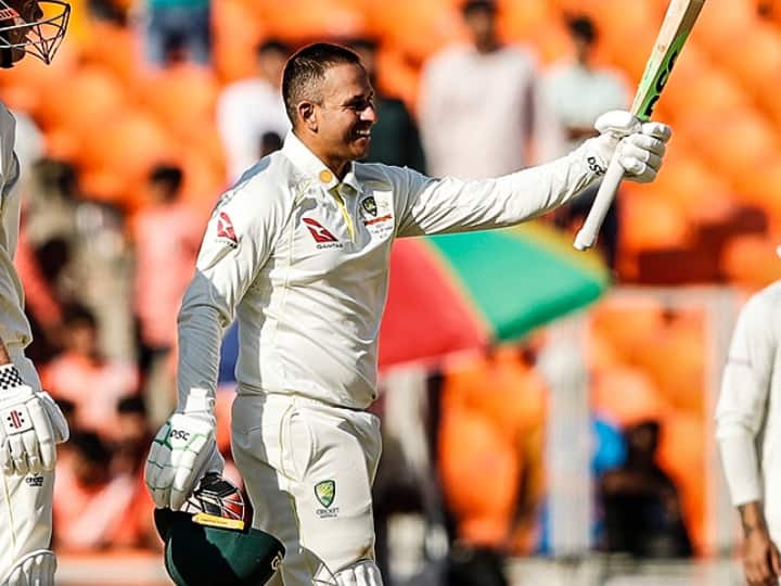 IND vs AUS 4th Ahmedabad test Australian batsman Usman Khawaja hit century he reacted on his first ton against Indian IND vs AUS: भारत के खिलाफ पहले टेस्ट शतक पर उस्मान ख्वाजा ने दी प्रतिक्रिया, बोले- एक मानसिक लड़ाई थी