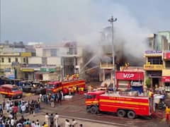 Major Fire Breaks Out At Puri Shopping Complex, Firefighting Operations Underway