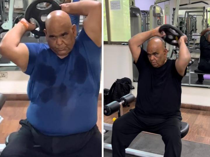 Satish Kaushik gym workout video goes viral on social media watch here Satish Kaushik Death: फिट रहने के लिए जिम में जमकर पसीना बहाते थे सतीश कौशिक, अब वायरल हो रहे ये वीडियो