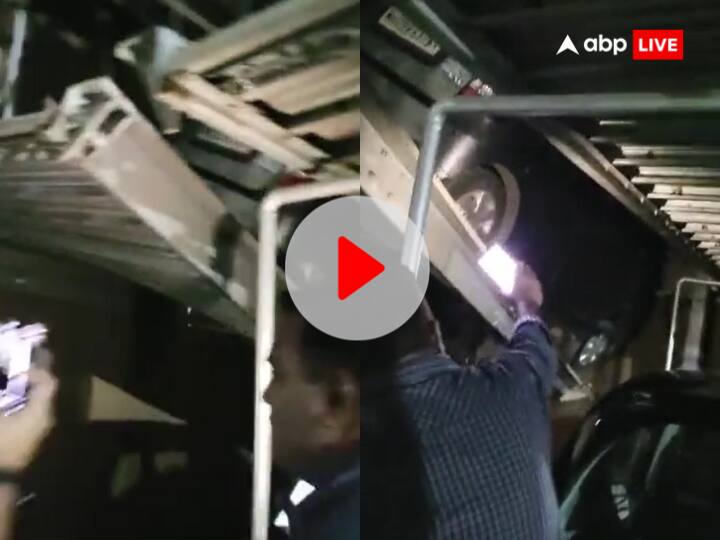 Mumbai Universal Cubical Complex jogeshwari automatic car parking lift collapse watch video Watch: मुंबई के जोगेश्वरी के आवासीय परिसर में कार पार्किंग लिफ्ट ढही, टला बड़ा हादसा, देखें वीडियो