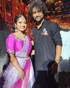 Ashika Gopal Padukone with nani: హీరో నానితో 'త్రినయని' సీరియల్ బ్యూటీ ఆషిక గోపాల్