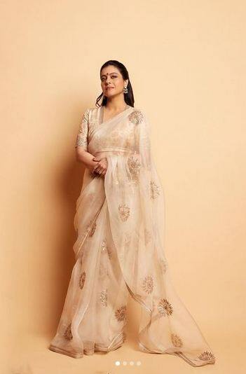 ਰਵਾਇਤੀ ਲੁੱਕ ਵਿੱਚ ਕਾਜੋਲ ਦੇਵਗਨ ਨੇ ਮਚਾਈ ਤਬਾਹੀ