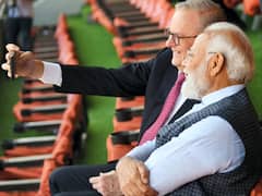 IND Vs AUS 4th Test: PM Modi Felicitated In Ahmedabad, BCCI Secy Jay Shah Presents Framed Artwork — WATCH