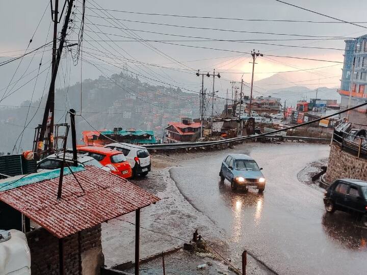 Weather Update Today 09 March 2023 Himachal Pradesh IMD Forecast Hailstorm Shimla Mandi Kufri Ka Mausam ANN Himachal Pradesh Weather Today: ओले गिरने से शिमला के तापमान में जबरदस्त गिरावट, 13 मार्च को इन इलाकों में होगी बारिश