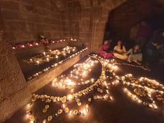 Shivneri fort : शिवजन्मस्थळी दीपोत्सव; उद्या तिथीनुसार शिवजयंती साजरी होणार