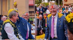 Australia PM Holi: આ રીતે ઓસ્ટ્રેલિયાના વડા પ્રધાને ભારતમાં રમી હોળી, પરંપરાગત ડાન્સનો પણ માણ્યો આનંદ, જુઓ તસવીરો