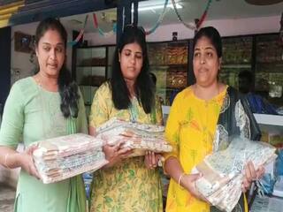 மதுரை சுங்குடி சேலைகளுக்கு பெண்கள் மத்தியில் வரவேற்பு - சிறைக்கு வெளியே விற்பனை அமோகம்