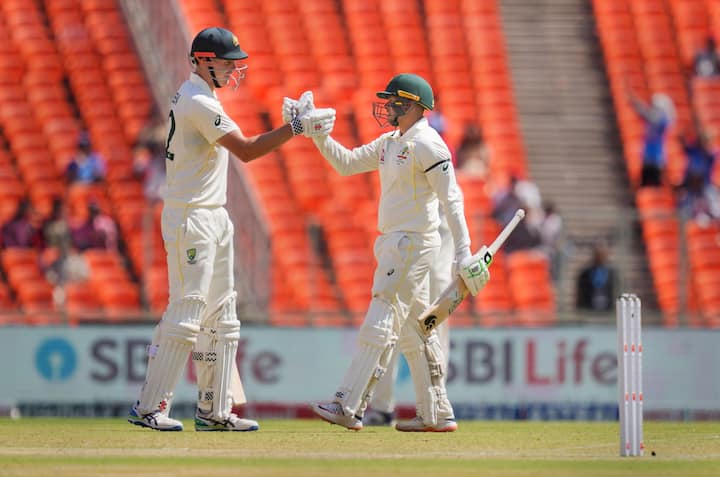 Cameron Green and opener Usman Khawaja stitched a solid 208-run partnership for 5th wicket, setting the record for Australia's second-highest partnership in Tests on Indian soil.