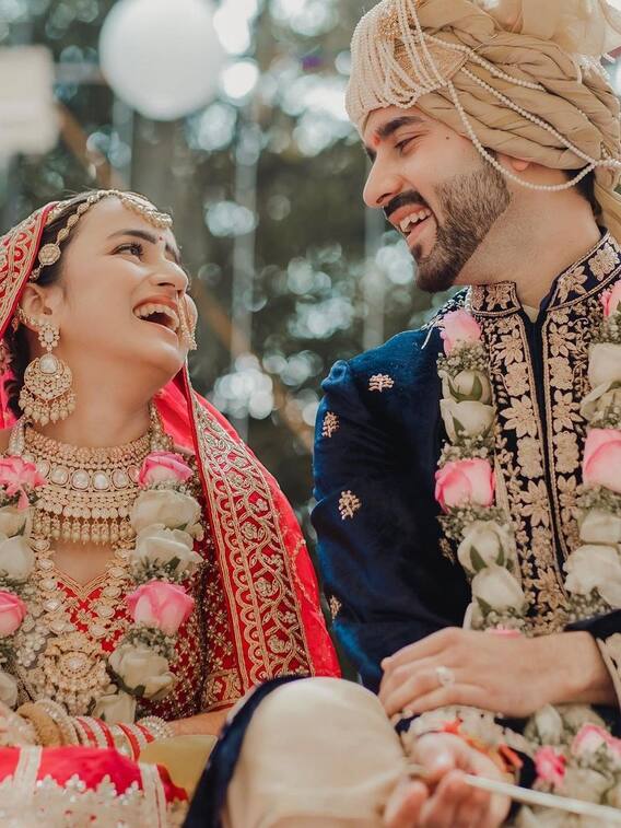 रुबीना की बहन बनीं दुल्हन, लाल जोड़े में लगीं गॉर्जियस