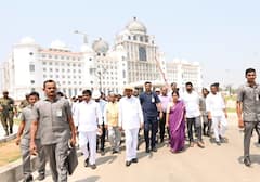 Telangana New Secretariat: తెలంగాణ కొత్త సచివాలయ నిర్మాణ పనులు పరిశీలించిన సీఎం కేసీఆర్