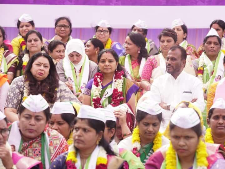 brs leader K Kavitha hunger Strike At jantar Mantar over women reservation in parliament and state assemblies ann K Kavitha Strike: केसीआर की बेटी के कविता की जंतर-मंतर पर भूख हड़ताल, 12 विपक्षी दलों के नेता होंगे शामिल, जानें क्या है मांग