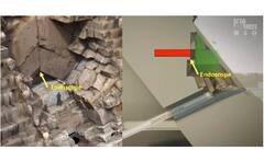 4500 वर्ष जुन्या गिझा पिरॅमिडमध्ये सापडला कॉरिडॉर, नऊ मीटर लांबीच्या कॉरिडॉरचे फोटो व्हायरल