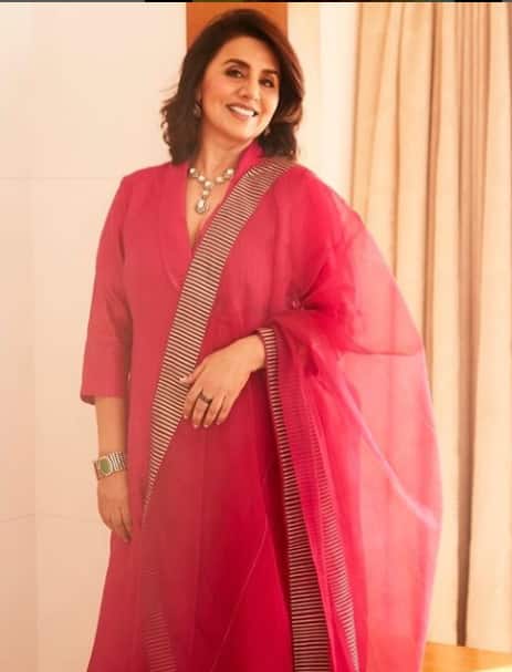 नीतू या काही दिवसांपूर्वी रिलीज झालेल्या 'जुग जुग जियो' (Jug jugg Jeeyo) या चित्रपटांमधून प्रेक्षकांच्या भेटीस आल्या.  (Neetu Kapoor/ Instagram)