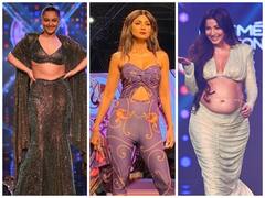 Lakme Fashion Week: शिल्पा शेट्टी-सोनाक्षी सिन्हा ने बिखेरा ग्लैमर का जलवा, टीना अंबानी की भांजी ने फ्लॉन्ट किया बेबी बंप
