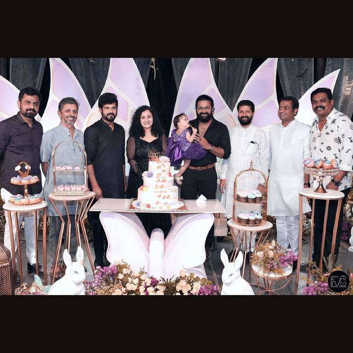 లిటిల్ ప్రిన్సెస్ రాధ్య బర్త్ డే వేడుకలు. Image Credit: Pragathi Shetty/ Instagram